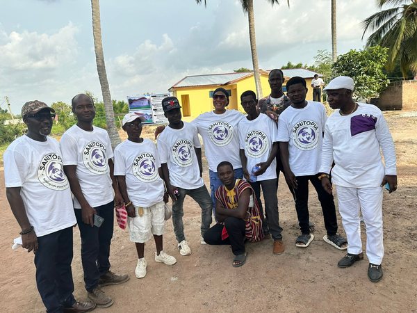 Sanitopia sanitation work on the ground in Ghana