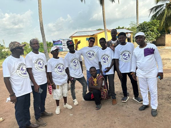 Sanitopia sanitation work on the ground in Ghana