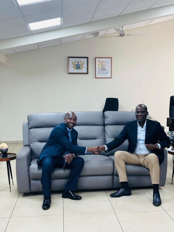 Sanitopia with Ghana's Minister for Education in Accra