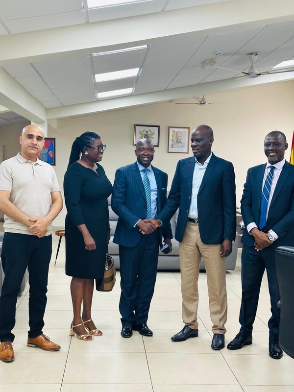 Sanitopia with Ghana's Minister for Education in Accra
