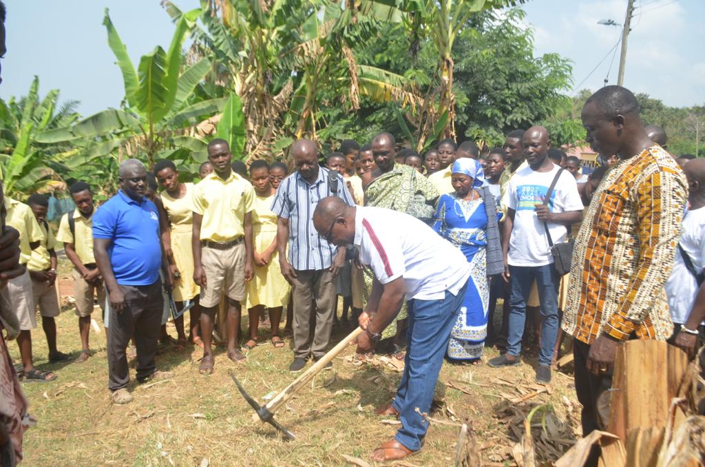 Breaking the ground