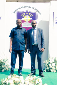 Commissioning of the girls' lavatory facility at Nkonya Senior High School