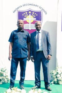 Commissioning of the girls' lavatory facility at Nkonya Senior High School