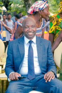Commissioning of the girls' lavatory facility at Nkonya Senior High School