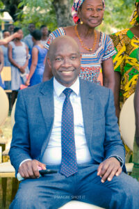 Commissioning of the girls' lavatory facility at Nkonya Senior High School