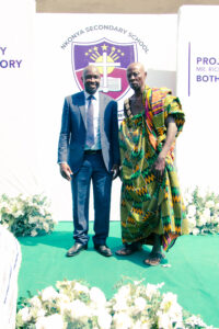 Commissioning of the girls' lavatory facility at Nkonya Senior High School
