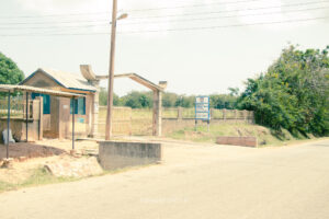 Commissioning of the girls' lavatory facility at Nkonya Senior High School