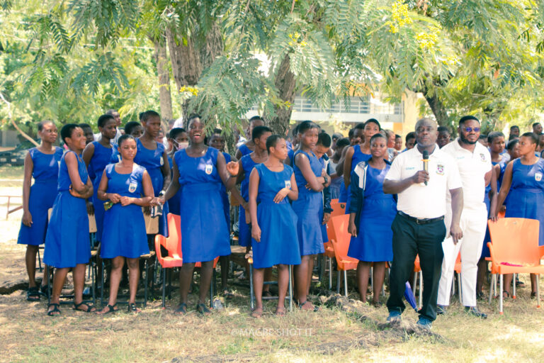 Students of Nkonya Senior High School