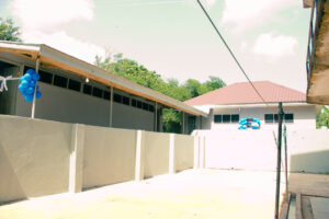 Commissioning of the girls' lavatory facility at Nkonya Senior High School