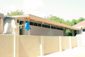 Commissioning of the girls' lavatory facility at Nkonya Senior High School