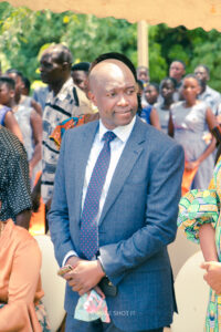 Commissioning of the girls' lavatory facility at Nkonya Senior High School