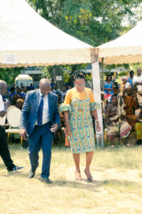 Commissioning of the girls' lavatory facility at Nkonya Senior High School