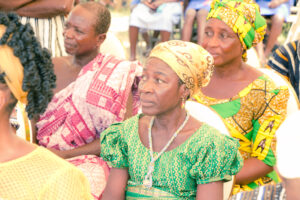 Commissioning of the girls' lavatory facility at Nkonya Senior High School