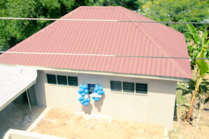 Commissioning of the girls' lavatory facility at Nkonya Senior High School