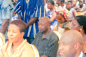 Commissioning of the girls' lavatory facility at Nkonya Senior High School