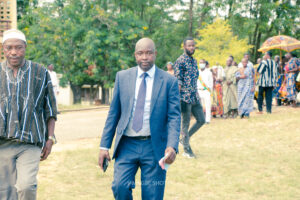 Commissioning of the girls' lavatory facility at Nkonya Senior High School