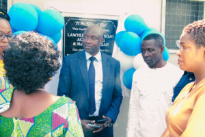 Commissioning of the girls' lavatory facility at Nkonya Senior High School
